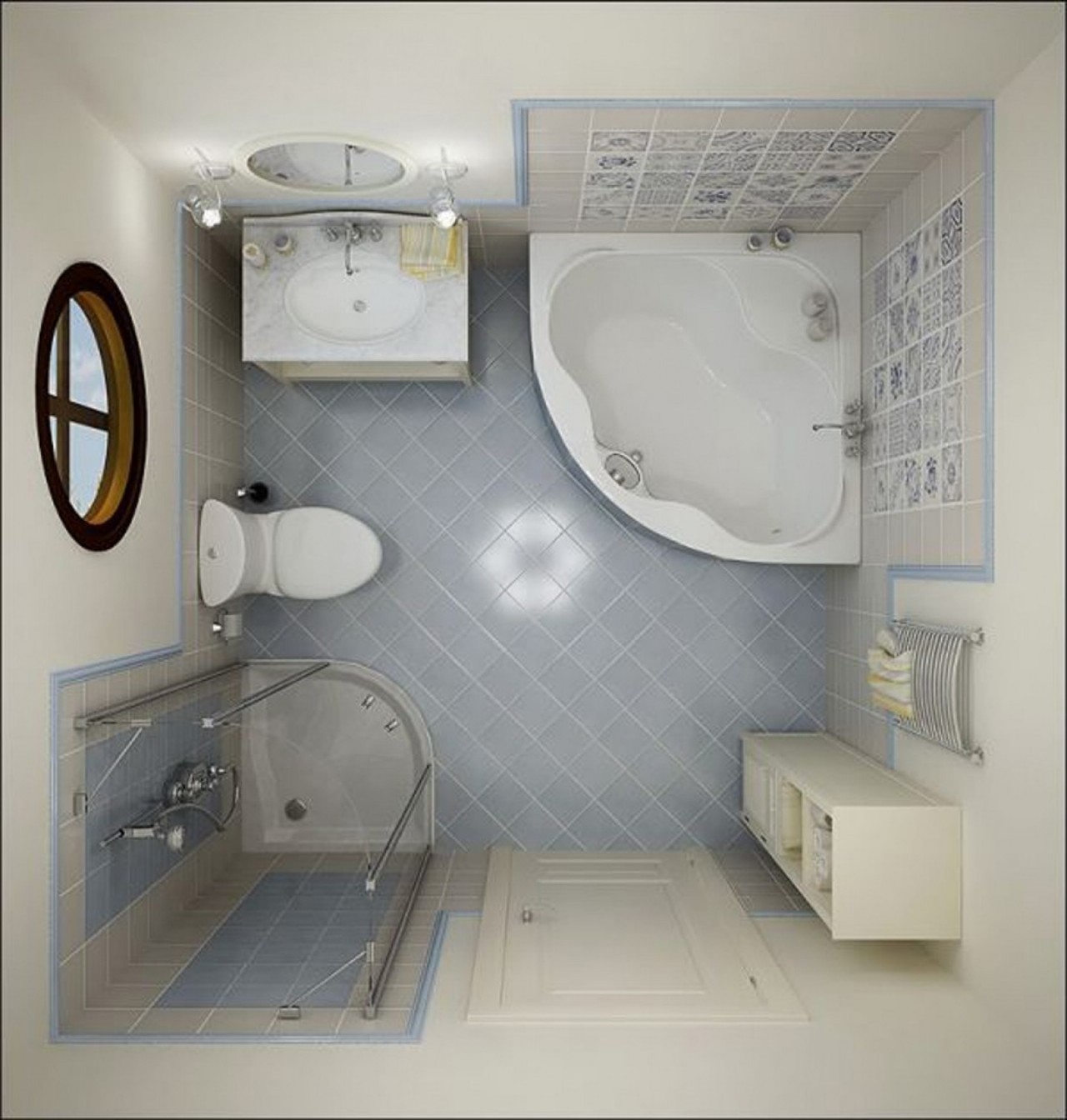 Küçük Evler İçin Fonksiyonel Banyo ve Koridor Mobilyaları