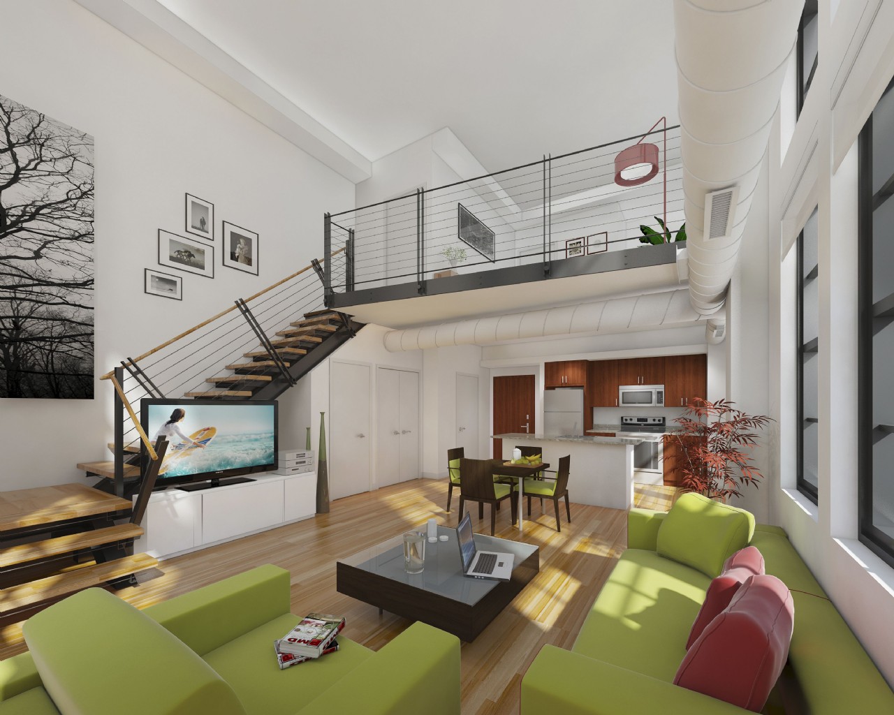 Loft Daireler için Mobilya Önerileri