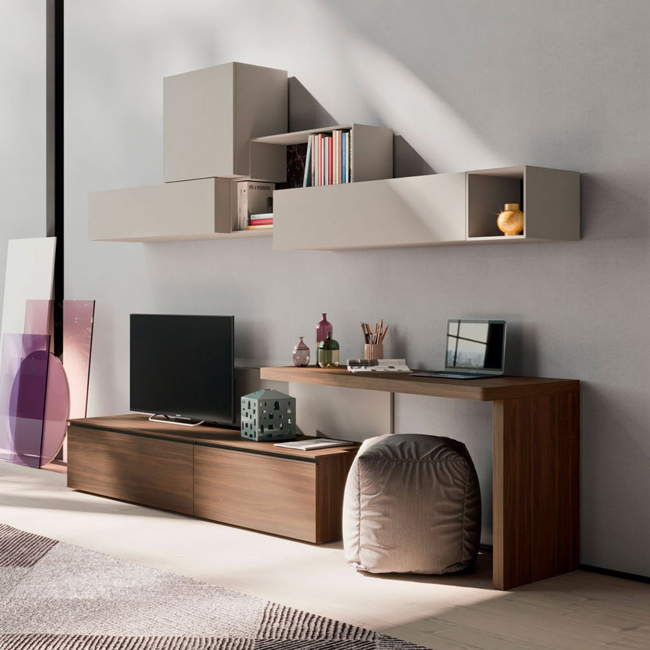 TV Ünitesi modern ev dekorasyonu öne çıkan tasarımlar
