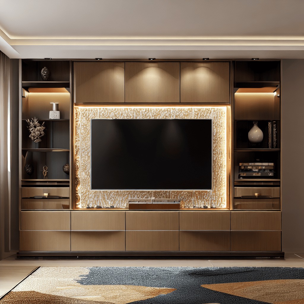 TV Ünitesi modern ev dekorasyonu öne çıkan tasarımlar