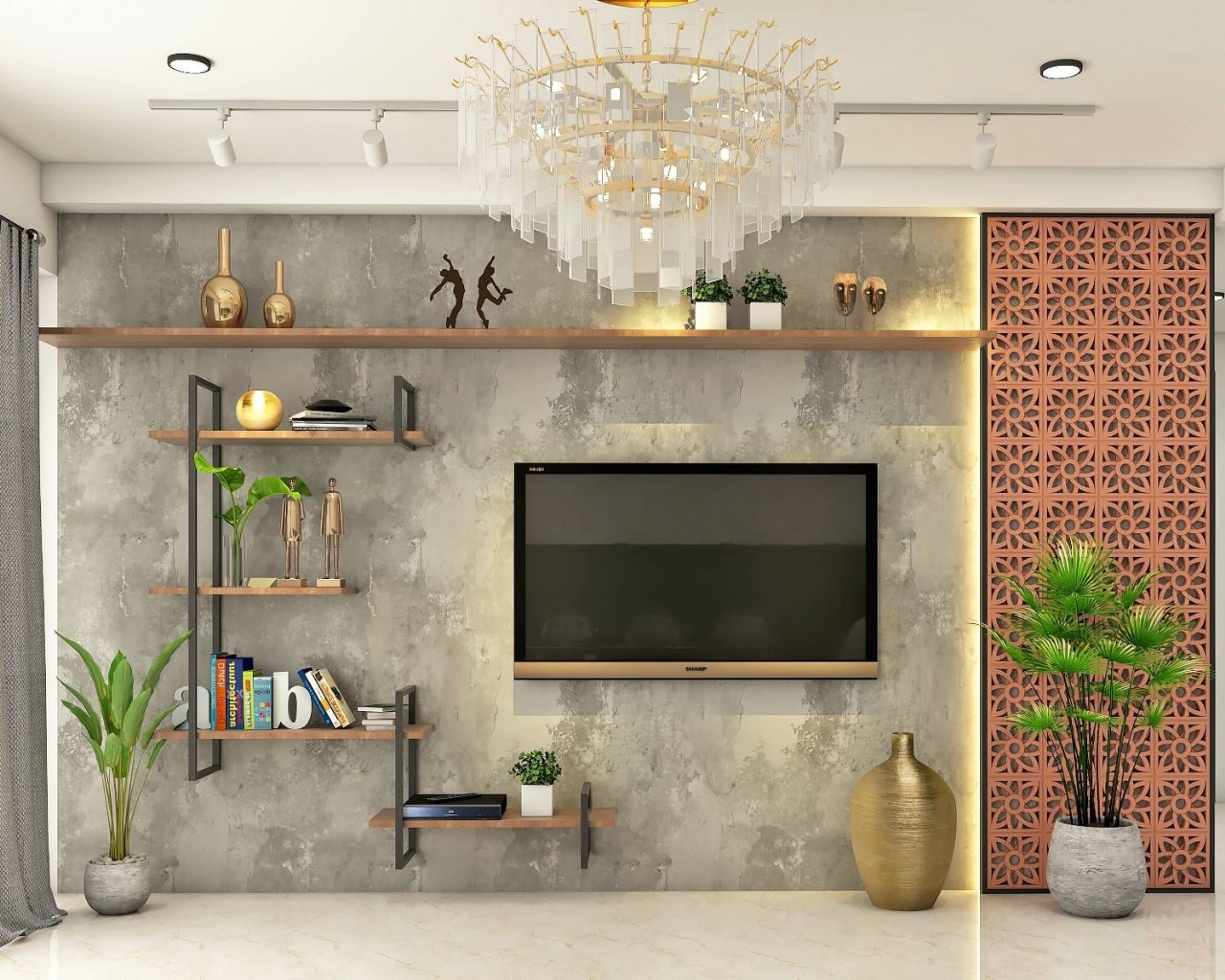 TV Ünitesi modern ev dekorasyonu öne çıkan tasarımlar