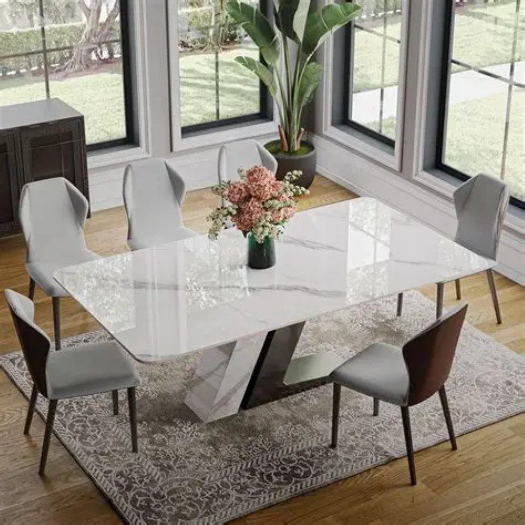 Modern Tasarımlı Şık Yemek Masası Takımı İle Evinizin Tarzını Baştan Yaratın
